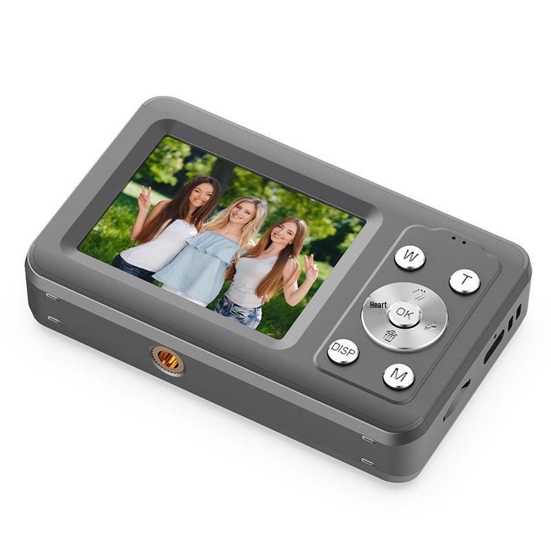 

H11 HD Retro-Style Student Camera: Portable Children s Digital Card Camera Gift сірий колір