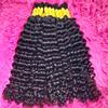 100% Human Hair Deep Wave Bulk For Braiding Unprocessed Remy No Weft Curly Extensions 50g 100g