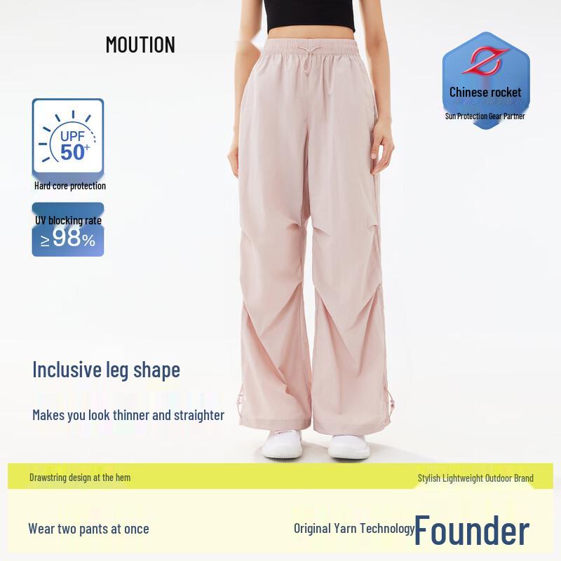 

Moxun Women s Sun Protection Loose Cargo Pants 36