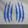 2PCS Motorcycle Monster Claw Scratch Stickers DIY Motocross Helmet Vinyl Decals for Aprilia KTM Kawasaki YAMAHA SUZUKI HONDA