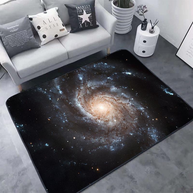 Music Carpet Vinyl Record Guitar Instruments Rug for Living Room Bedroom Music Studio Home Decoration Colorful Dynamic Mat