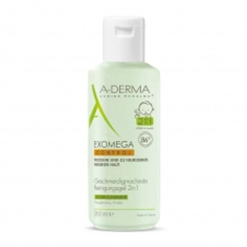 

A-DERMA Exomega Control 2-in-1 Cleansing Gel 200ml