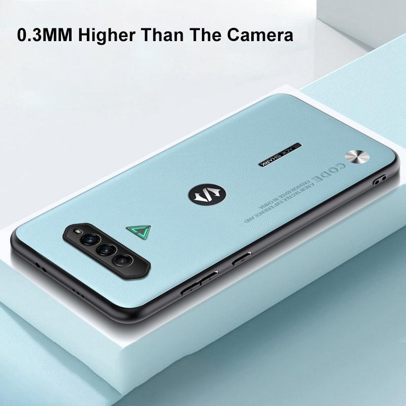 Luxury PU Leather Case For Xiaomi Black Shark 4 Pro Matte Cover Silicone Protection Phone Case For BlackShark 4 Pro 4Pro Coque