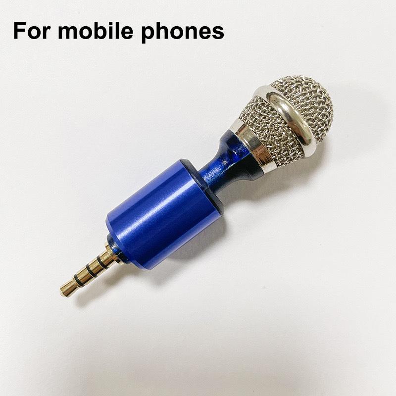 Mini Bendable Metal Recording Microphone Portable Plug And Play Mic For Podcast Voiceover Video Conference Lecture