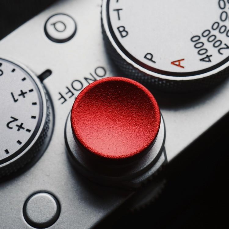 

Universal Camera Shutter Release Button - Color Embossed Flat Key for Direct Sales. Black Flat