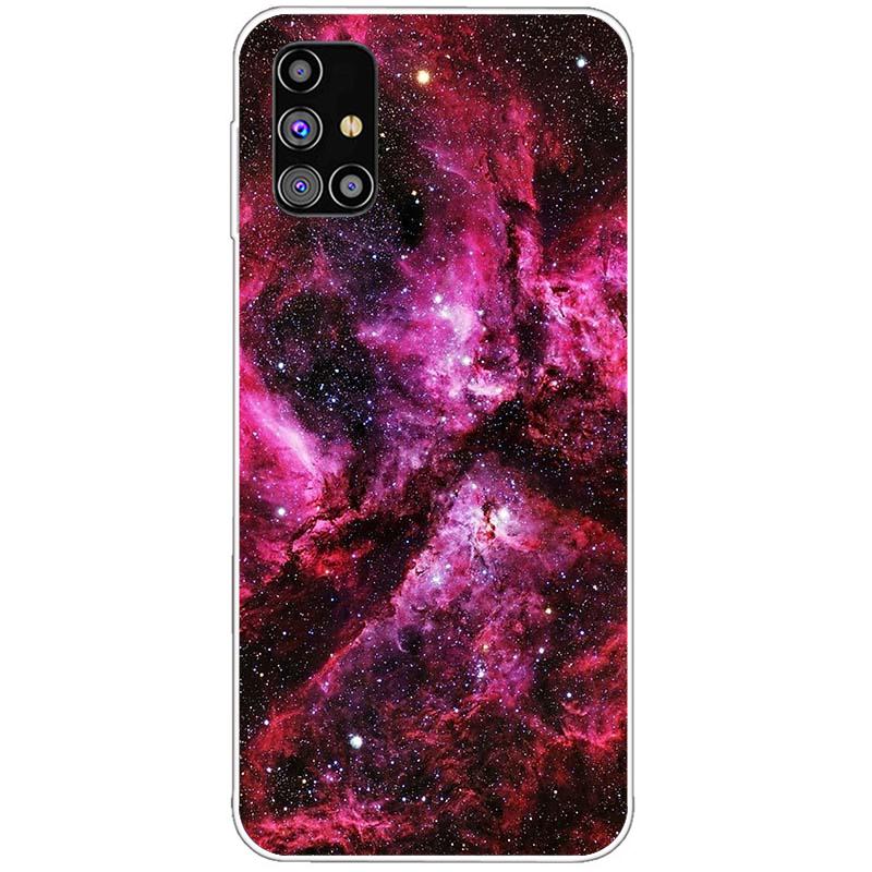 Do Samsung Galaxy A31 A51 A71 Etui Silikonowe Tylne Etui Telefoniczne Do Samsung A315 A515 A715 Miękkie Etui Zderzak Coque z Kreskówką