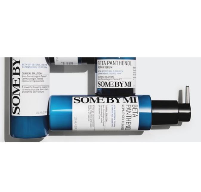 SOME BY MI Beta Panthenol Repair Gel Cleanser 120ml – Gentle Hydrating Face Wash