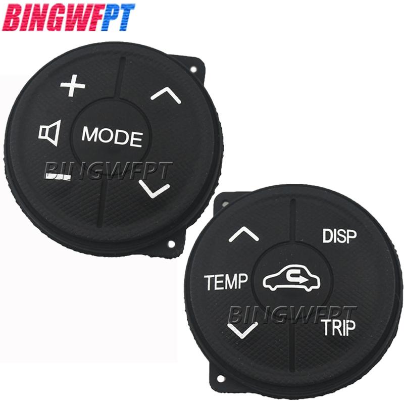 Car Accessories Steering Wheel Switch Controls Rubber for 2013 Toyota Prius V (ZVW 40) 2012 2014 Toyota Aqua Button