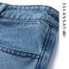 ELLASSAY Women's Lyocell High-Waist Straight Jeans