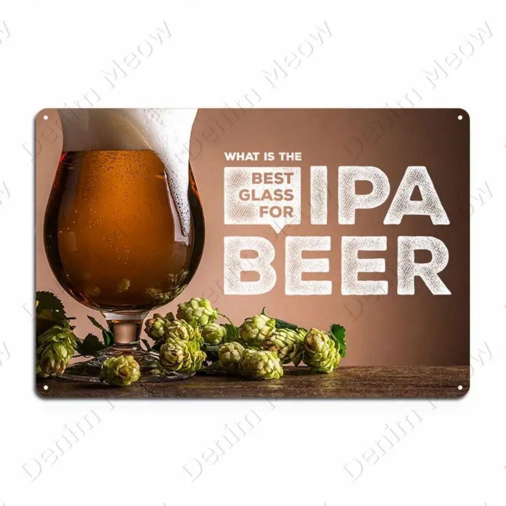 Металлическая жестяная вывеска Пиво Бар Таверна Домашний Декор