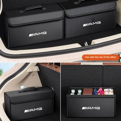 Kufru auta Semišový Box na zavazadla Kapacita Auto Multifunkční Skládací Pro Mercedes Benz W201 W210 W108 W204 W205 W203 W211 W124 W177