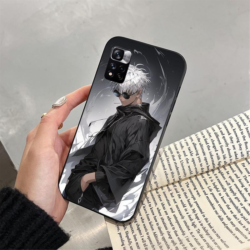 Jujutsu Kaisen Satoru Gojo Phone Case For Xiaomi Redmi note 13 12 Pro 11S 11 10 Pro 10S 12S Redmi 10 9C 13C