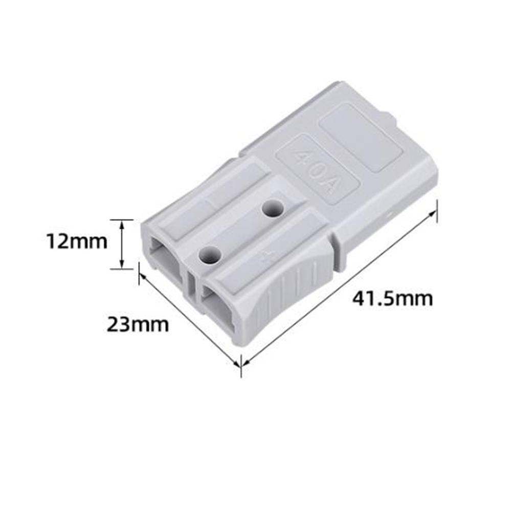 2Pcs For Anderson 40A Connector Amp Plug Terminal Forklift Battery Connector Wire & Cable Connectors