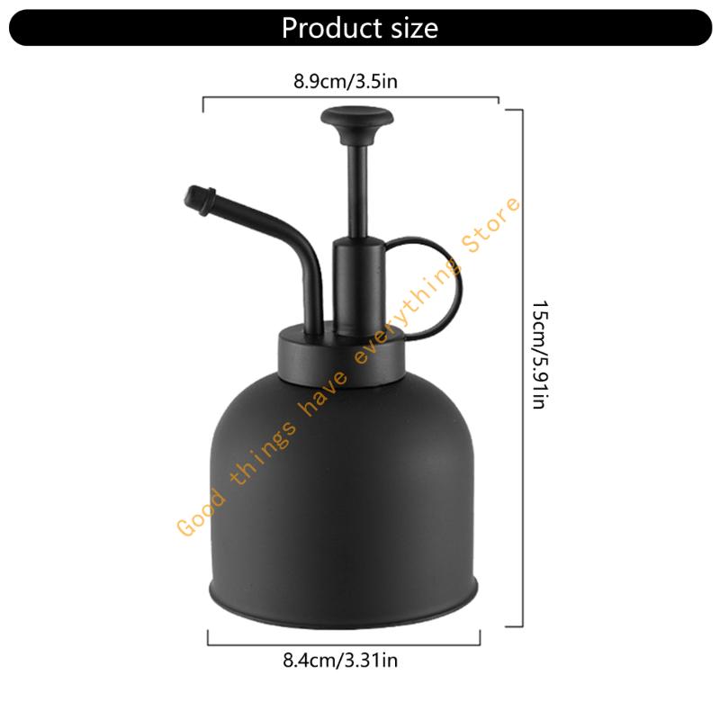 Ergonomic Rustproof Stainless Steel Mini Watering Can Fit for Effortlessly Watering In Small Spaces Indoor Outdoor Use 55KF