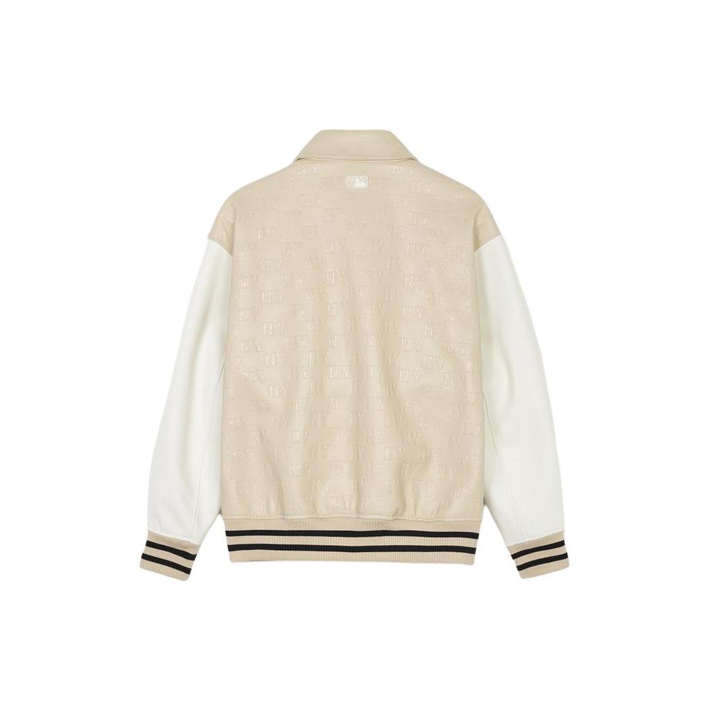 New MLB SS24 Jackets Coats Unisex Beige 3AJPM0241-50SAL