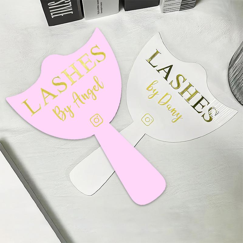Handheld Eyelash Extension Prop Eyelash Technicians Social Media Face Photo Props Personalised Beauty Salon Display Tools