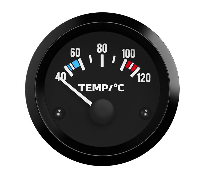 52MM Car Gauge: Voltage, Water Temp, Oil Temp, Oil Pressure, Oil Level, Current, Oil Float, 12V.