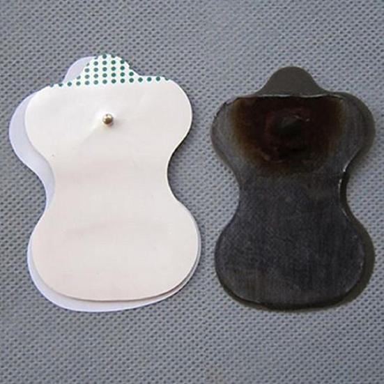 20 Stück Elektrodenpads Selbstklebend Stromverteilung Vliesstoff Digitale Therapie Massagegerät Ersatz für Tens Akupunktur
