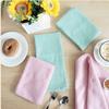 4Pcs/Set 45x65cm Large Solid Color Waffle Cotton Tea Towel Set Kitchen Table Dinner Napkin Dish Washing Cleaning Cloth