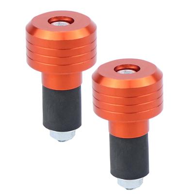 Motorcycle Handlebar End, Motorcycle Handlebar Plug - Vista 2X Alloy Anti-Vibration Slider Plug, Handlebar