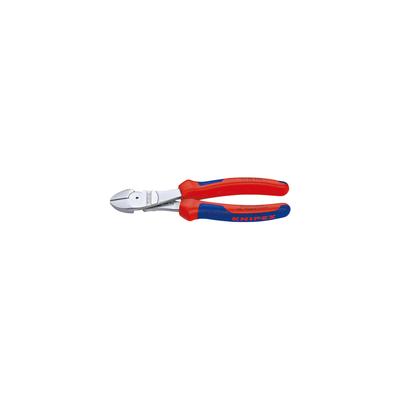 KNIPEX Diagonal Cutting Pliers Hard 7405-180 Heavy-Duty (for Wire) (SB)