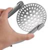 Non-Slip Handle Potato Masher Comfort Grip Garlic Press Fruit Masher Vegetable Smasher  Meat