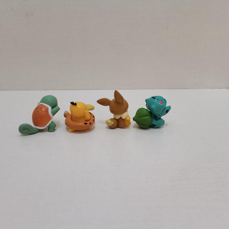 Pikachu Animal Transformation Cake Decoration Figurine - 8 Styles Trendy Ornament Gift
