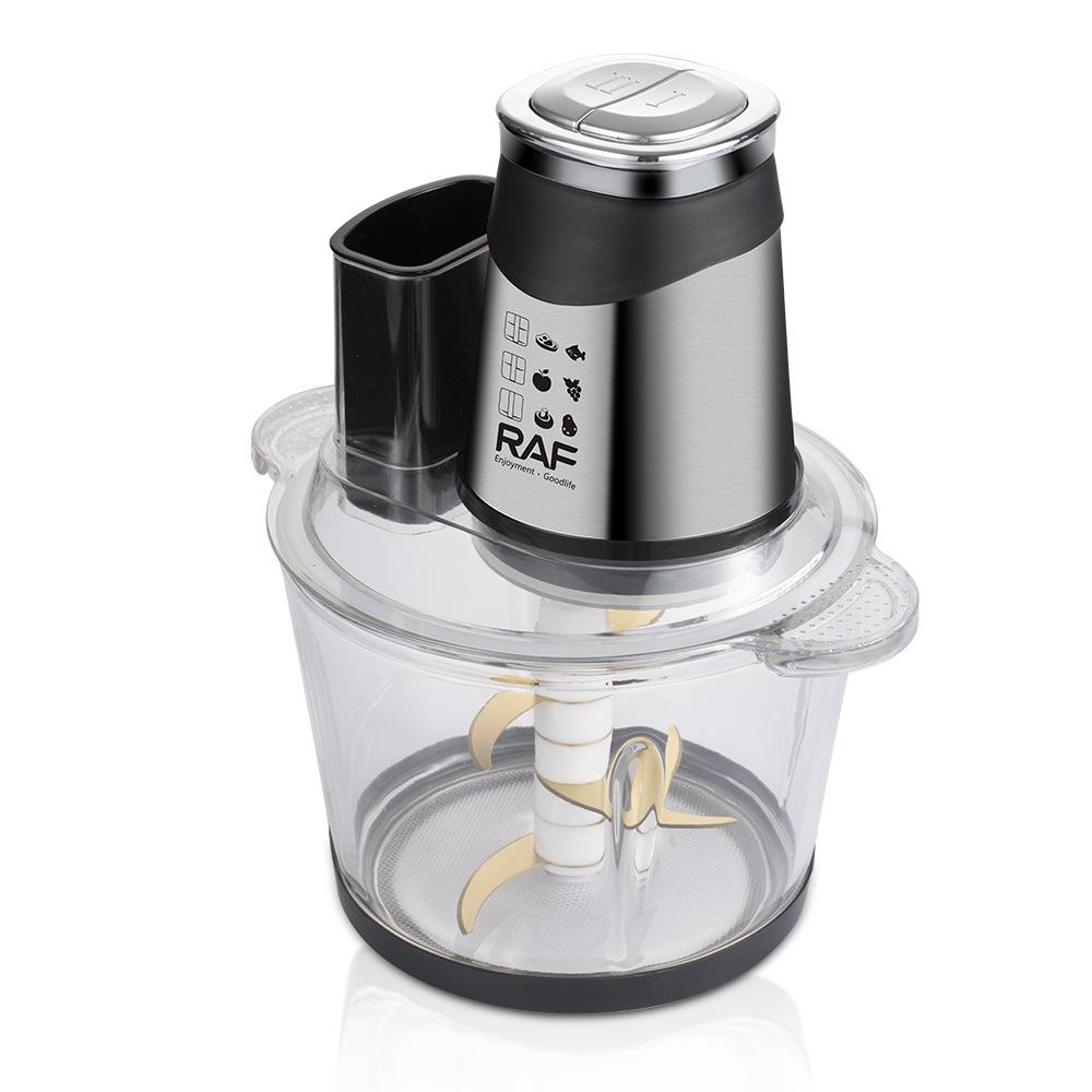 EU-Standard Meat Grinder, Household 3L Garlic Peeler, Dough Mixer, Food Processor, Baby Food Maker, and Egg Beater