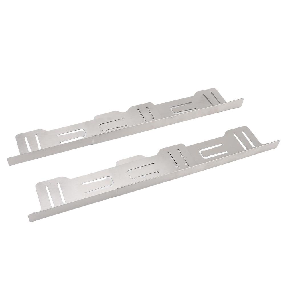 Stove Counter Gap Cover 35 70cm Adjustable Stainless Steel Minimalist Design Stove Gap Filler for Kitchen Silver