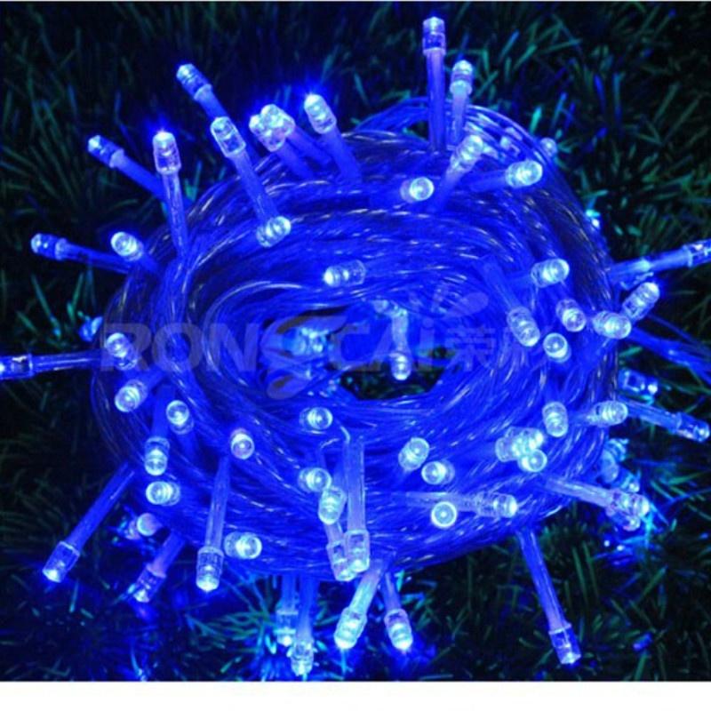 10M 100 LED-i vanik Jõuluvalgusti õues/siseruumides haldjavalguspael, vilkuv jõulupuu pulmapeo jõuludekoratsioon EL-pistikuga