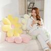 Soft Petals Car Seat Cushion Fluffy Tatami Mat Multifunctional Flower Plush Pillow  Living Room