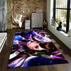 Dynamic Anime Style Female Hero Carpet Suitable for use as an anti-slip game mat for living room and bedroom sofas