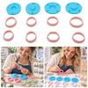 Scalloped Edge Plate Clay Earring Molds Reusable Polymer Clay Molds  Polymer Clay Crafting