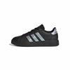 Neo Grand Court 2.0 Zapatillas de Skate para Niños de Caña Baja Duraderas con Absorción de Impactos Zapatillas de Skate para Niños Negro HQ4482