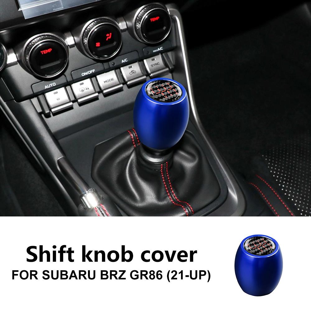 For Subaru BRZ/ Toyota GR86 2025 2025 2025 2025 LHD RHD Manual Car Gear Head Shift Knob Cover Handle Handbrake Aluminium Alloy