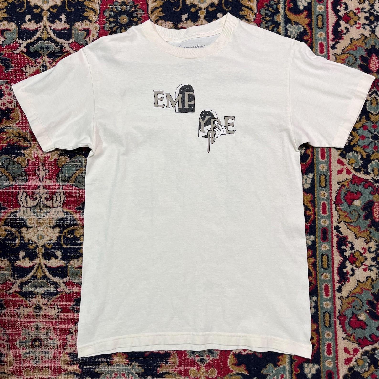 Футболка Empyre с графикой Empire Skate Streetwear Белая Размер S 3XL