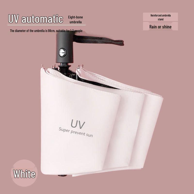 Automatický deštník s UV ochranou a vinylovým potiskem s logem