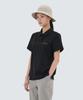 SNOWPEAK APPAREL Quick-Dry Women'S Short Sleeve Polo Shirt (S25Mwtps15) Black