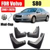 Priekš volvo s80 Dubļu spārni dubļu sargi spārns S80 Dubļu aizvars šļakatas Sargs Spārni Dubļusargi auto aksesuāri Priekša Aizmugure 4