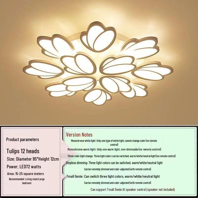 Elegant Modern LED Nordic Ceiling Lamp for Living Room, Bedroom, and Restaurant