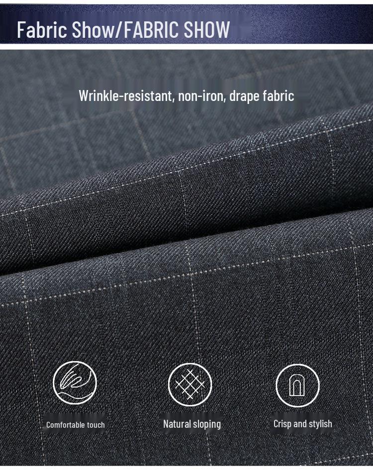 2026 Men's Wool Jacket: Spring/Autumn Casual Business Wear for Middle-aged Dads