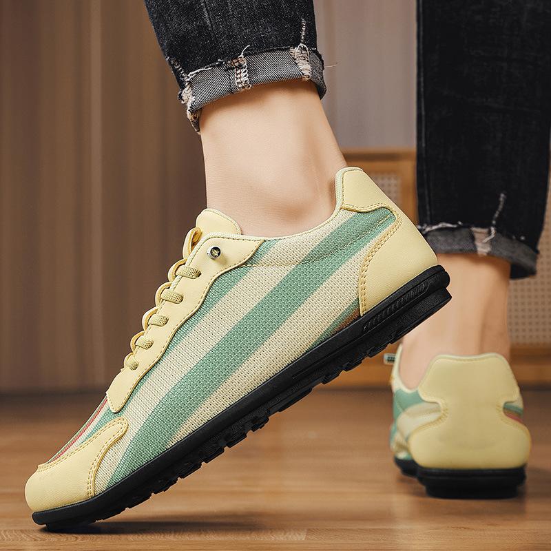Summer New Shoes Breathable Fly-woven Casual Mesh Shoes Teen Comfortable Lazy Shoes
