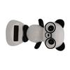 Lovely Glasses Panda Swinging Doll Solar Power Interior Car Ornament Decor Gift