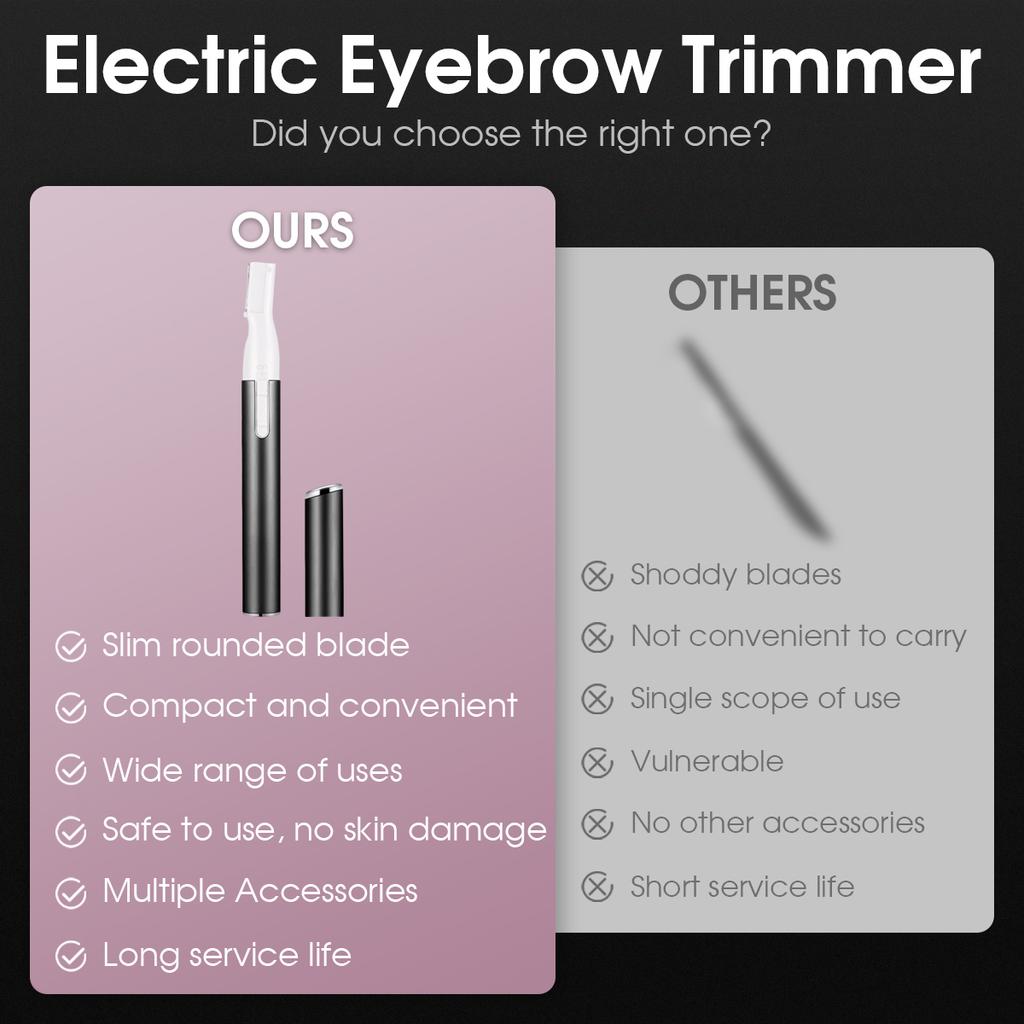 Portable Electric Face Eyebrow Hair Body Blade Razor Shaver Trimmer Face Hair Remover Trimmer Use Lady Beauty Remover Tool