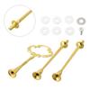 1pcs Cake Plate Stand Gold Silver Zinc Alloy 2/3 Tier