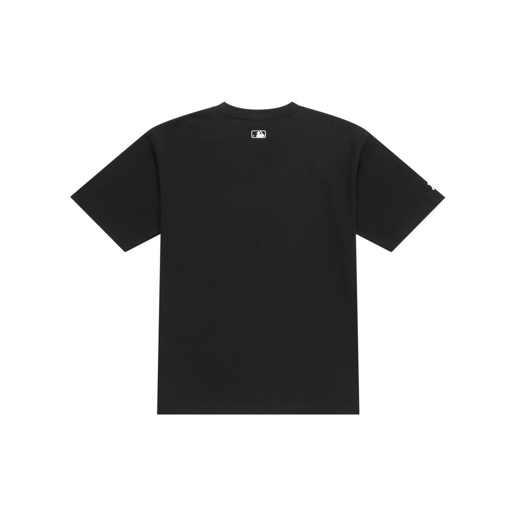 New MLB New York Yankees Basic Collection SS25 T Shirt Unisex Black 3ATSB0553-50BKS