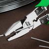 Electrician Pliers Multifunctional Needle Nose Plier for Wire Stripping Cable Cutter Terminal Crimping Hand Tools