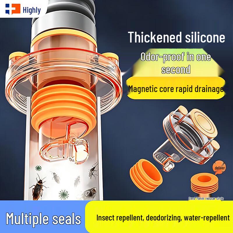 Kitchen Sink Drain Anti-Odor Sealer
