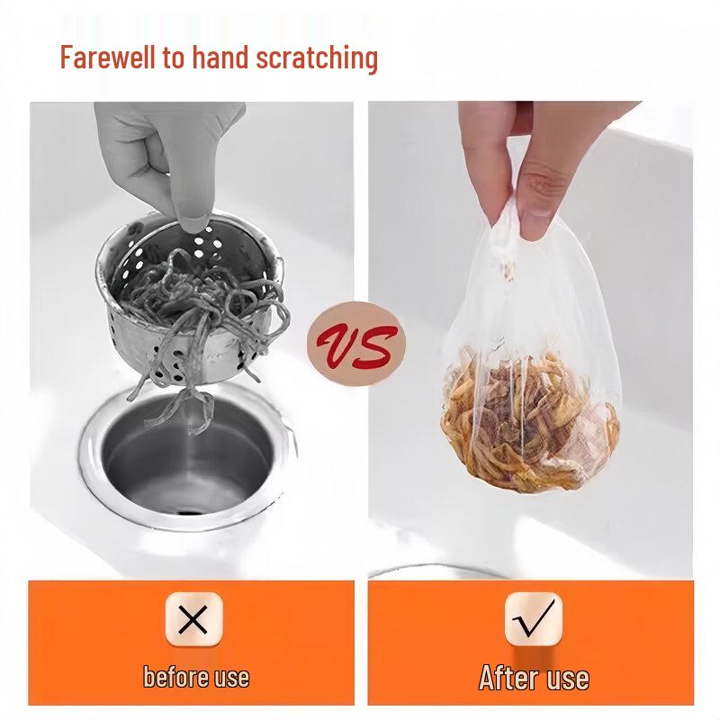 ZISIZ Disposable Sink Strainer Bag