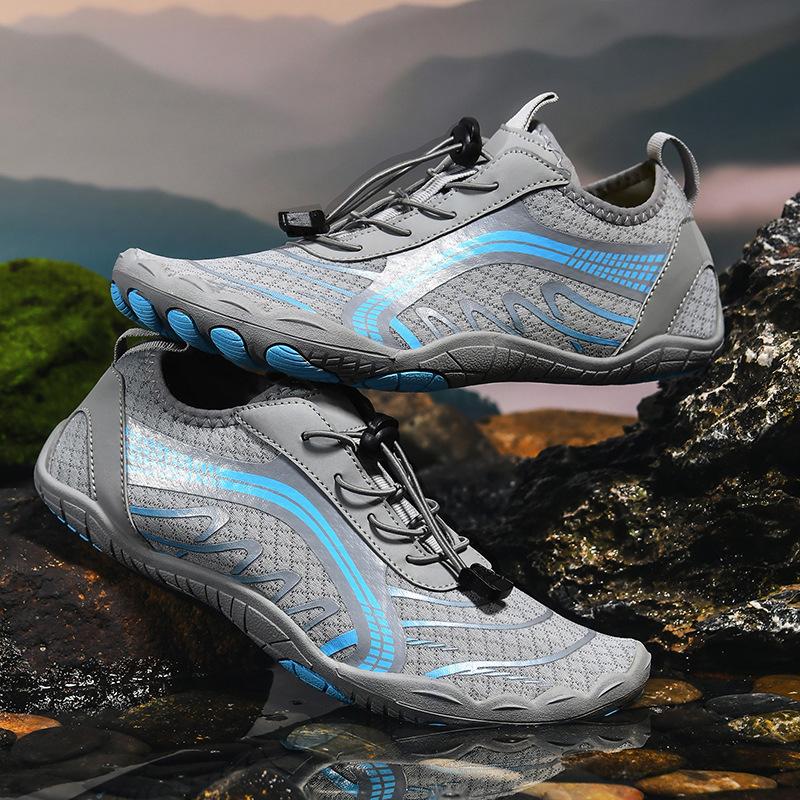 New outdoor quick-drying amphibious fishing shoes men's swimming beach wading shoes women's outdoor sports non-slip track and field